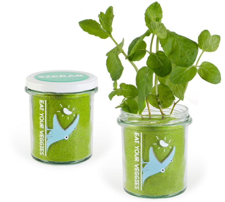 Verslo dovanos iš sėklų su įmonės logotipu/auginimo rinkiniai